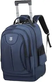 [BWOFJGWH] Travel Backpack with Wheels, Laptop Briefcase, Water Resistant Trolley, Business Cabin Bag, Trolley Bag for Travel