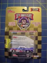 RACING CHAMPIONS NASCAR #61 WENDELL BRIDER 1961 STAT CARD PLYMOUTH FURY! NIP