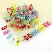 Sewing Clips Multicolor Plastic Clips Fabric Clamps Patchwork Craft Clips Cloth