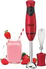 BELLA Immersion Hand Blender, Portable Mixer with Whisk Attachment - Electric Ha