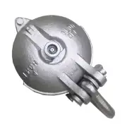 Snatch Block Yarding Pulley Block Wire Rope Cable for 6 Tons - 6"