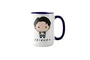 Friends Chibi Joey Mug (White/Blue/Navy) (One Size)