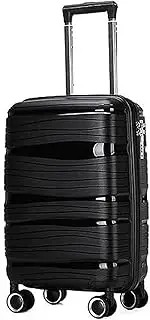 [ZHQNYZQ] Travel Gear Large-Capacity Storage Suitcase with Spinner Wheels Carry On Luggage with Ergonomic Handles Portable Travel Trolley Case New