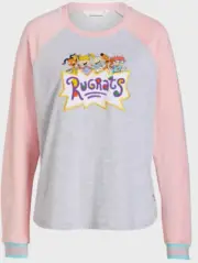 NWT LADIES PETER ALEXANDER RUGRATS LONG SLEEVE TOP PLUS SIZE 1+ / AU 16 - 18