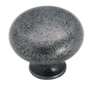 12 Amerock Traditional Classics 1-1/4" BP771-WI Wrought Iron Finish Cabinet Knob