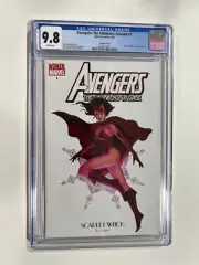Avengers The Children's Crusade 1 2010 Marvel Variant CGC 9.8 white pages