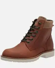 ECCO Men's Jamestown High-Cut Cognac Cocoa Brown Boot EU 44 Size 10 - 10.5 US