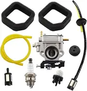 HURI Carburettor Carb Kit For Ryobi RLT254FCDSN RLT254FSDSN Garden Mower Parts Carburetor with Tune Up Kit Fuel Line Grommet Kit AU Shipping