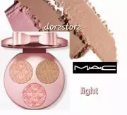 MAC Effervescence Extra Dimension Face Compact Blush & Bronzer *LIGHT* / NIB