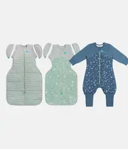 [Transition to Sleep Suit Bundle] Olive Dreamer •Quilted Cotton