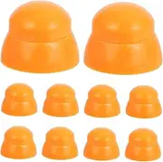 WESIEVYA 10pcs Easy Install Protective Nut Covers for Secure Bolt Protection for Outdoor Equipment Parks and Gardens
