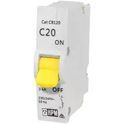 HPM CDCB120 20A Circuit Breaker Suitable For 20A Hot Water & Power Circuits 20A CIRCUIT