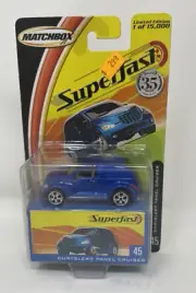 2004 Matchbox Superfast Chrysler Panel Cruiser #45 Limited Edition