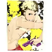 Persona 5 Ryuji Sakamoto Skull Special Event Cafe Leblanc Leaflet Character card