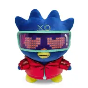 NECA Hello Kitty Arcade Gamer Badtz-Maru 13" Plush Weighted for Standing