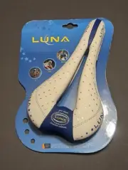Selle Italia Women's Pro Team Luna Cycling Relief Cutout Saddle White Vanox