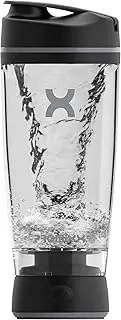 PROMiXX MiiXR AA Vortex Mixer Electric Shaker Bottle, Black/Grey