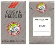 20 Organ DCX1F Serger Overlock Needles Size 16 & 18 for Babylock, Simplicity, Pfaff + Free Needle Threader