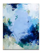 Ready2HangArt Engulfed by Water Wrapped Canvas Wall Art by Lynn Byrd 24in W x 30in H NoColor