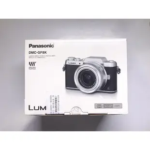 二手．Panasonic Lumix DMC-GF8K單眼相機（附相機包及專屬皮套）