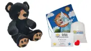 Make Your Own Stuffed Animal Mini 8 Inch Very Soft Benjamin the Black Bear Kit -
