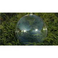 在飛比找蝦皮購物優惠-浪漫透明球 14cm 壓克力球 空心圓球高透明聖誕球塑料PS