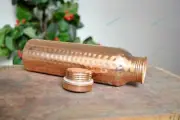 Hammered Copper Bottle Home Decor 900 ml bottle Ayurveda Health Benefits