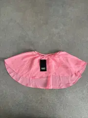 Bloch world pink barre dance ballet wrap skirt sz 4-6 NWT