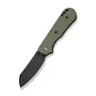 Civivi Crabby Sheepsfoot Pocket Folding Knife - Green, Purple, Black, Carbon Fib