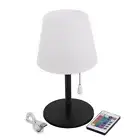 Nightstand Lamp Cordless Desk Lamp 2200mAh Remote Control for Study Room Bedroom
