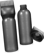 SHERCHPRY 2Pcs Hair Dye Applicator Bottles with Scale Hair Cleaning Bottles for Precise Hair Dye Application Hair Dye Dispenser Bottles for Easy Use