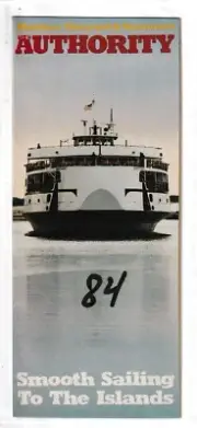 The AUTHORITY Ferry 1984 Cape Cod ferrys ( MINT )