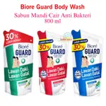 BIORE GUARD 抗菌液體沐浴皂 800 毫升袋裝 - 沐浴露可節省 99% 的細菌
