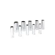 10 Pcs of Chicane 3/8" Drive Metric Deep Socket Set - Chrome Vanadium Steel
