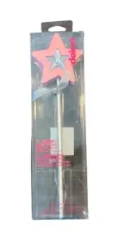 Claire’s Club Lip Gloss Wand For Girls Star Princess Pink Sparkle