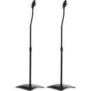 112CM Surround Sound Speaker Stand - Black - Set of 2