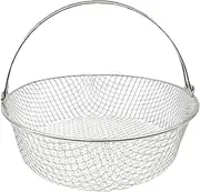Air Fryer Basket | Air Fryer Basket for Instant Air Fryer,Air Fryer Replacement Accessory Mesh Basket for Air Fryer, Oven, Steamer