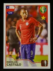 2019 PANINI Brazil Copa America STICKER #345 NICOLAS CASTILLO Action Chile