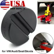 Rubber Jack Pad Disk Jacking Stands Slotted Rail Adapter For VW Skoda Seat Audi.