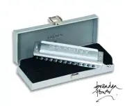 Seydel Brendan Power chromatic Saxony, Harmonica - Free US Shipping!