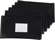 COHEALI Pack Water-resistant Cash Pouch Card Window Money Bag for Coins Documents Travel Money Storage Pouch