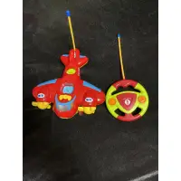 在飛比找蝦皮購物優惠-二手遙控小飛機玩具組（附電池）