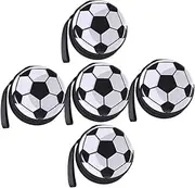 PAMINGONO Unique Football Coin Purse Storage Box Soccer Decor Ball Storage Snack Pouch Lightweight Soccer Treat Bag for Outdoor Activities