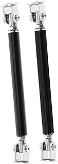 VINTORKY Front Splitter Strut Rod 10CM Black Car Splitter Rods Auto Parts Sturdy Material