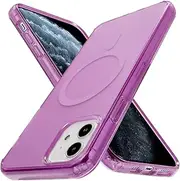 Yzoiko Fits iPhone 11 Phone Case -Compatible with MagSafe, Military-Grade Protection, Slim Translucent Matte Back for iPhone 11 Case, Pink
