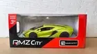 LAMBORGHINI SIAN FKP 37 YELLOW 1:34-39 RMZ City scale model car Pull Back & Go
