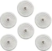 NAMOARLY 6 Rolls Cotton Meat Netting Twine Sausage Packing Rope for Trussing Pork Ham Meat Storage for Cooking Decorative Use Food Wrapping