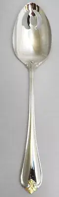 GOLDEN ROSECLIFF Reed & Barton Pierced Table Spoon NEW NEVER USED Japan 18/8