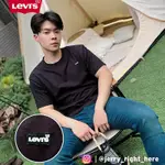 LEVIS 男款 重磅短袖T恤 / 精工迷你立體膠印LOGO / 220GSM厚棉 黑