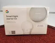 Google Home Mini with Smart Light Bulb Starter Kit, NEW SEALED